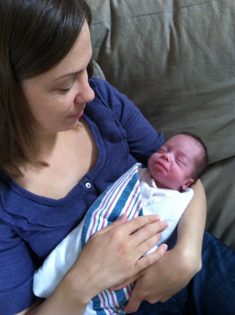 StoryEight_Erickson_2 Sarah Erickson, Lexington resident, and her seven-week-old daughter Ella Clare