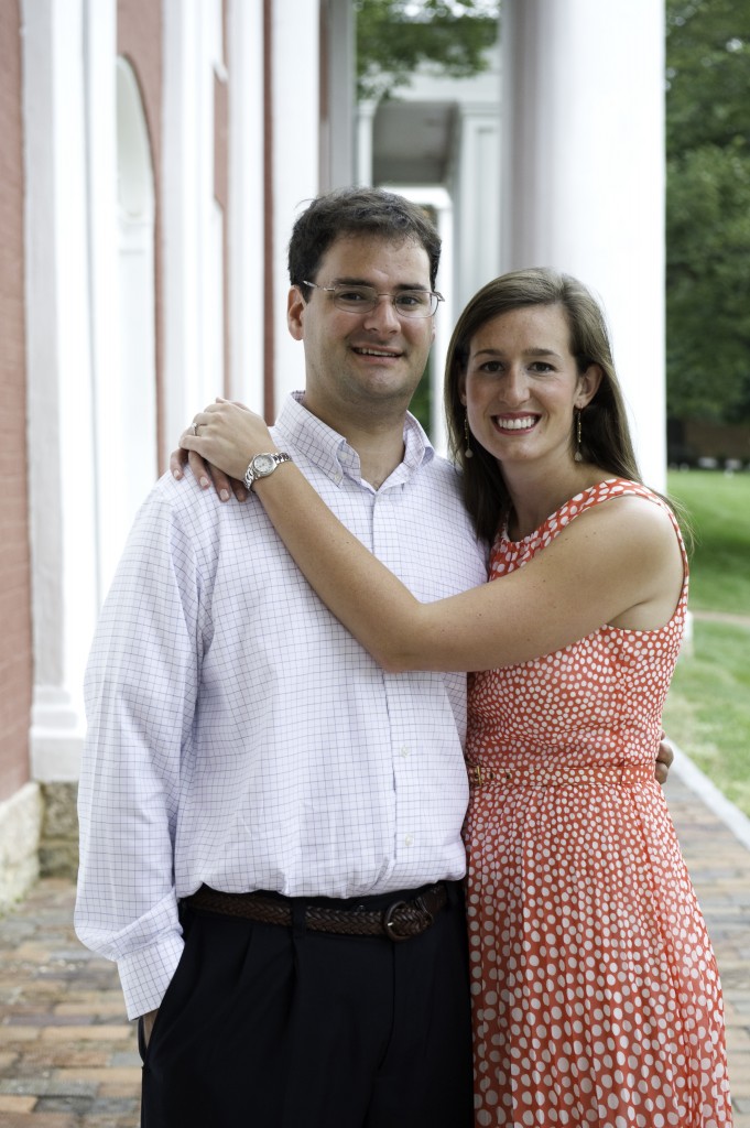 Medical student Ashley Gerrish and her husband